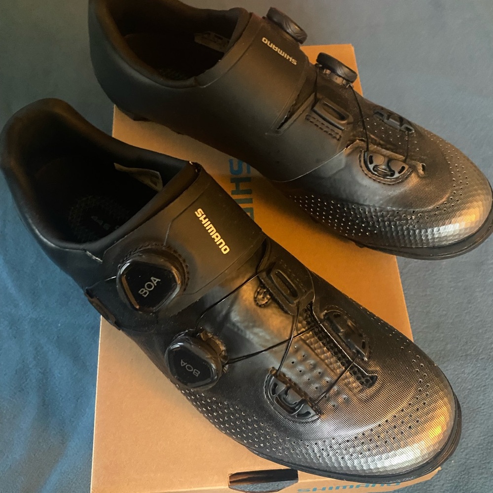 Shimano Black Performance Cycling Shoes with BOA Dials